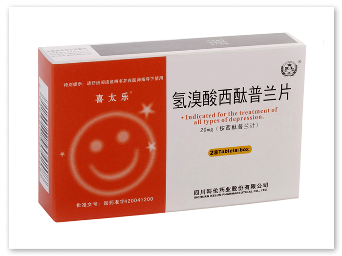 氢溴酸西酞普兰片（喜太乐®）